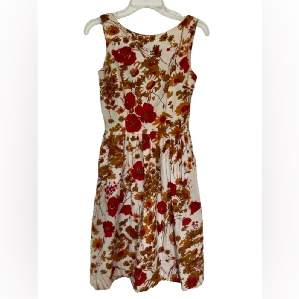 Peck & Peck Vintage 50s Luxury Swing Fit and Flare Dress.